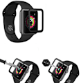 Miniatyrbillede 11 af 11: 3D Full Glue Skærmbeskyttelse til iWatch 4/5 40mm og 44mm Svart 40mm