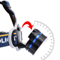Miniatyrbillede 10 af 11: Kraftfull Praktiskt Pannlampa T6 COB LED Black