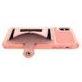 Pikkukuva 9 / 11: iPhone XS Max - Exklusivt Skyddsskal med Kortfack Roséguld