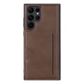 Pikkukuva 6 / 11: Samsung Galaxy S23 Ultra - Stilrent Hanman Skal med Kortfack Brun