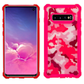 Miniatyrbillede 1 af 11: Samsung Galaxy S10 Plus - Skyddsfodral Kamouflage Rosa