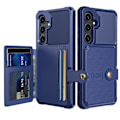Miniatyrbillede 4 af 11: PU-læder pung magnetisk holder etui til Samsung Galaxy A24 Svart