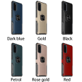 Miniatyrbillede 8 af 11: Samsung Galaxy S20 Plus - Skyddande Skal med Ringhållare Roséguld