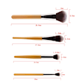 Pikkukuva 9 / 10: KABUKI-MINERALS Originalborstar i 9-delar Lila-Guld