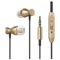 Miniatyrbild 1 av 11: TOMKAS In-ear Magnetic Earphone With Mic In-lineControl Guld