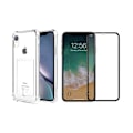 Pikkukuva 7 / 11: iPhone XR - 1 Set Kuori Korttipidikkeellä ja Näytönsuojalla Transparent