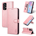 Pikkukuva 1 / 11: Samsung Galaxy A23 5G - Stilsäkert Yazunshi Plånboksfodral Roséguld
