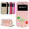 Miniatyrbilde 3 av 11: iPhone 7 Smartfodral Elegant med Fönster & Svarsfunktion Guld