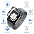Miniatyrbillede 7 af 8: Apple Watch 4 - Skärmskydd 40mm 44mm från ProGuard Svart 40mm