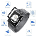 Miniatyrbillede 7 af 8: Apple Watch 4 - Skärmskydd 40mm 44mm från ProGuard Svart 44mm