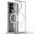 Pikkukuva 1 / 11: S24 Ultra - Skal MagSafe Stötdämpande Transparent Transparent