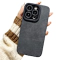 Pikkukuva 9 / 11: iPhone 16 Pro Max  Elegant och smidigt mobilskal Mörkgrå