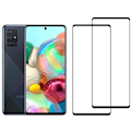 Miniatyrbillede 2 af 11: Galaxy A71 10-PACK Skärmskydd 2.5D Ram 9H 0,3mm HD-Clear Svart