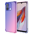 Pikkukuva 4 / 11: Air BagTPU-skal för Redmi 12C - Xiaomi Smart Skyddsskal i silikon Rosa/Grön