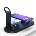 Miniatyrbilde 3 av 11: 3-1 Laddnings Station Type-C, Mikro USB, Lightning Vit