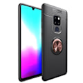 Pikkukuva 7 / 11: Huawei Mate 20 Pro - AUTO FOCUS - Skal med Ringhållare Svart/Blå