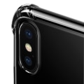 Pikkukuva 7 / 11: iPhone XS Max - Tunt Silikonskal med Airbagfunktion Guld-Mörk