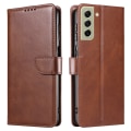Miniatyrbild 4 av 11: Samsung Galaxy S21 FE - Elegant Smidigt Plånboksfodral Roséguld