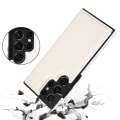 Miniatyrbild 8 av 11: Samsung Galaxy S22 Ultra - Smidigt Stilsäkert Skal med Kortfack Vit