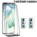 Pikkukuva 4 / 11: 3-PACK Galaxy S22 Plus Skärmskydd + Kameralinsskydd 2.5D 0,3mm Transparent