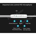Miniatyrbild 7 av 10: JX In-ear Hörlurar med Mic In-lineControl (Earphone) Röd