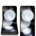 Miniatyrbillede 6 af 11: 3-Pack Galaxy Z Flip 5 - 1 Set Hydrogel Skärmskydd Huvudskärm+Baksida