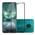 Pikkukuva 2 / 11: Nokia 6.2 Näytönsuoja 2.5D 9H 0,3mm HD-Clear Svart Svart