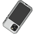 Miniatyrbillede 9 af 11: Army Skal - iPhone 11 Silver