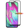 Miniatyrbilde 3 av 11: Skärmskydd 2.5D 5-PACK med Ram HD-Clear för Samsung A40 Svart