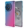 OnePlus 12 Smart Silikonskal - Greppvänligt & Stöttåligt Blå/Rosa