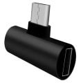 Pikkukuva 4 / 8: 2-1 Mini Type-C Adapter Laddare Roséguld