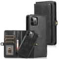 Miniatyrbild 2 av 11: iPhone 14 Pro - Stilrent Effektfullt Pl�nboksfodral Mörkgrön
