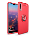 Pikkukuva 4 / 11: Praktiskt Skal med Ringhållare - Huawei P20 Svart/Blå