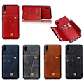 Miniatyrbillede 3 af 11: Robust Skyddande Skal Kortfack - Samsung Galaxy A10 Svart