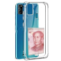 Miniatyrbillede 2 af 8: Samsung Galaxy A21S - Silikonskal med Korthållare Transparent/Genomskinlig