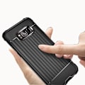 Miniatyrbillede 6 af 8: Praktiskt Skyddsskal - Samsung Galaxy S8 Röd