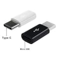 Adapter Micro-USB till USB-C USB 3.0 PLUG AND PLAY Svart