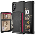 Miniatyrbilde 3 av 11: Etui med kortholder - Samsung Galaxy Note10+ Brun Brun