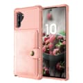 Samsung Galaxy Note10 - Stilfuldt cover med kortrum Roséguld