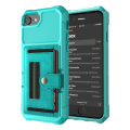 Miniatyrbilde 5 av 11: Stilrent Skal med Kortfack - iPhone 8 Röd