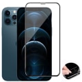 Miniatyrbilde 9 av 11: iPhone 12 Pro Max Skärmskydd Carbon-fiber 9H 0,3mm Svart Svart