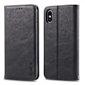 Pikkukuva 1 / 11: iPhone X/XS - Stilrent Praktiskt Plånboksfodral Svart