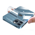 Miniatyrbillede 1 af 9: 2-PACK iPhone 13 Pro Baksida Hydrogel Skärmskydd 0,3mm Transparent