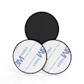 Miniatyrbilde 1 av 10: Universal metallplate (40 mm) til mobiler (til mobilholder) Black