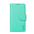 Miniatyrbillede 1 af 11: iPhone 15 plus - Elegant HANMAN Plånboksfodral Light green