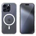 Pikkukuva 3 / 11: iPhone 16 Pro - Kraftfullt Skyddande Magnetiskt Skal Genomskinlig