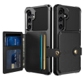 Miniatyrbild 1 av 11: Samsung Galaxy S23FE - Elegant Skyddande Plånboksfodral *S23 FE NY* Svart
