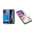 iPhone 12 Mini - Skal med Korth�llare & Hydrogel Sk�rmskydd Transparent