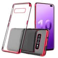 Samsung Galaxy S10+ - Stilsäkert Silikonskal (FLOVEME) Röd