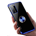 Pikkukuva 9 / 11: Huawei P40 Pro - Praktiskt Stilrent Skal med Ringh�llare Blå